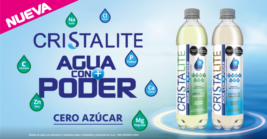 Agua Cristal 600  ml